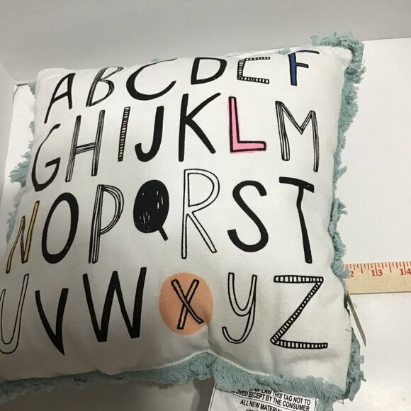 Girls Room  Decorative Throw Pillow 3 Piece Bundle Mix and Match Rainbow colors - Picture 5 of 16